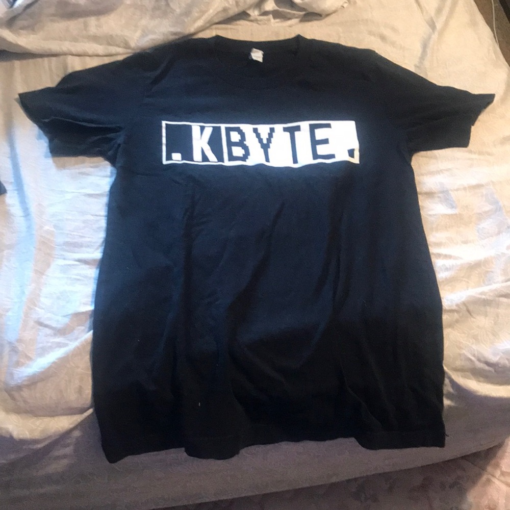 Small Black Bella canvas .k byte. Tee